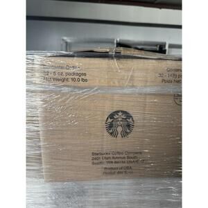 Starbucks Verona Ground Coffee 10 Lb 32 Bags x 5oz EXP 4/12/26
